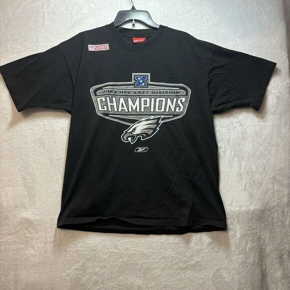 Reebok Other - Vtg 2002 Reebok Shirt Mens 2XL Philadelphia Eagles NFL Champions Gray Crew Neck